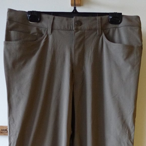 Lululemon Warpstreme ABC Pant Classic 37"L inseam Tall Size 34 Nomd - Picture 1 of 12